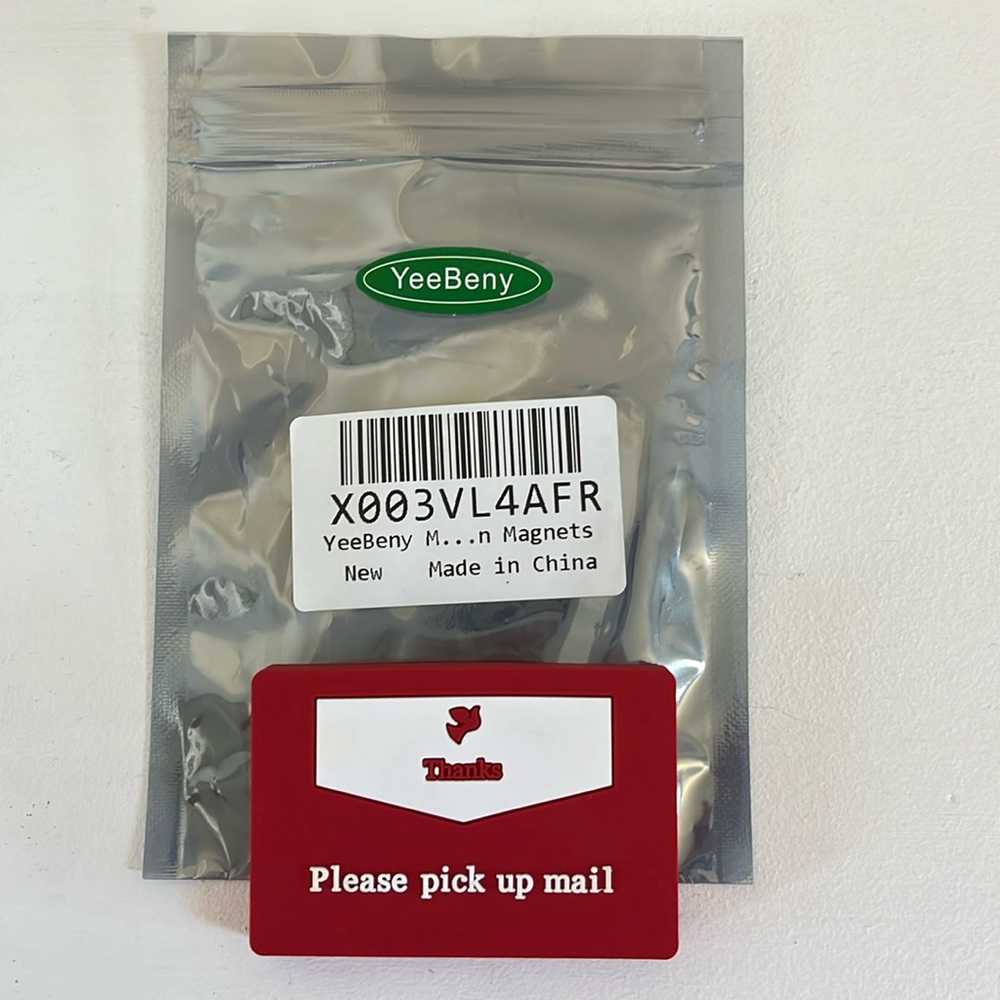 Please Pick Up Mail Magnet for Metal Mailboxes